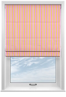 The British Stripe Co. Catherine, Notting Hill No.2 - Roman Blind